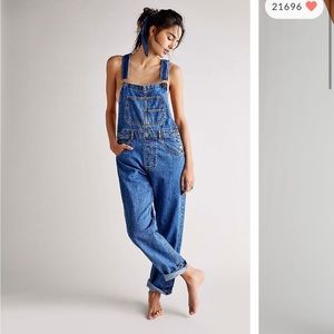 Ziggy Denim Overalls by Free People